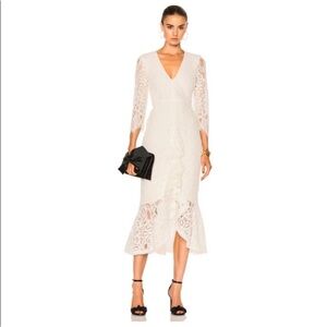 Alexis Nadege Dress in Off White